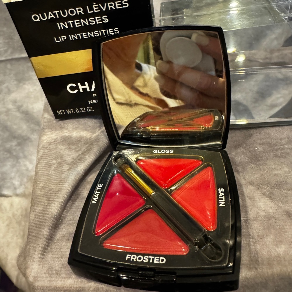 Chanel Lip Intensities Quad‎ Roses/Fuchsia NIB discontinued